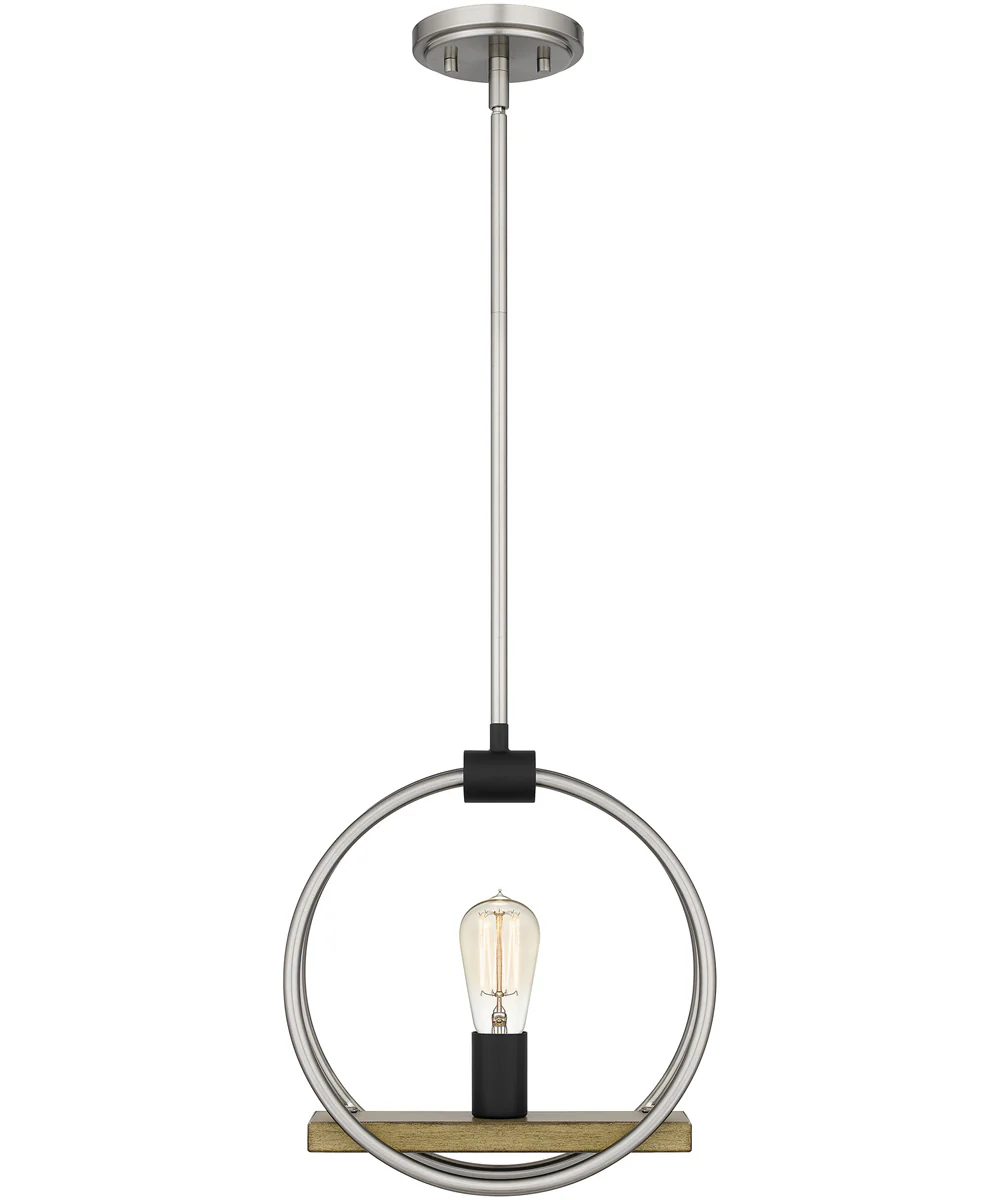 Sterling Small 1-light Mini Pendant Brushed Nickel - Image 4