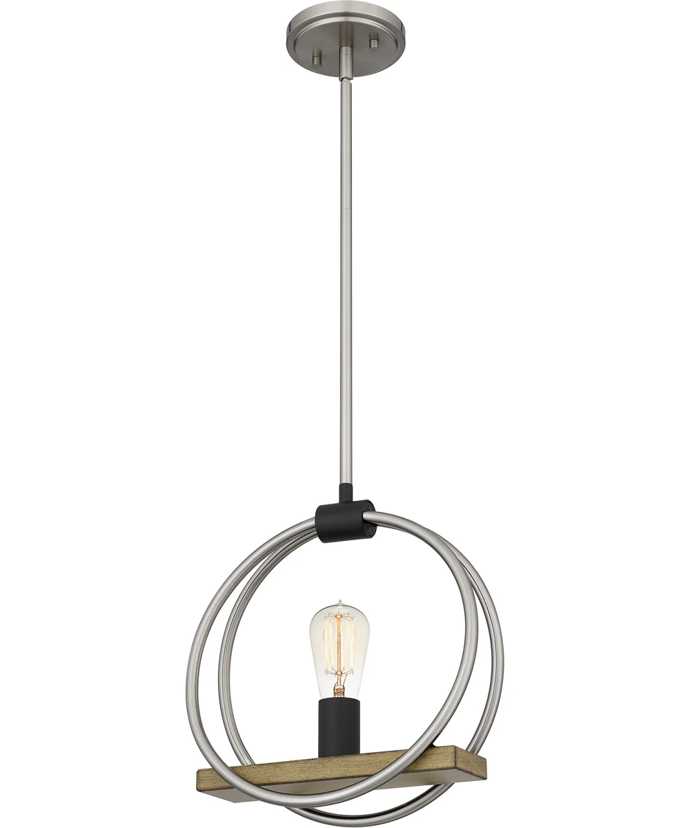 Sterling Small 1-light Mini Pendant Brushed Nickel - Image 5