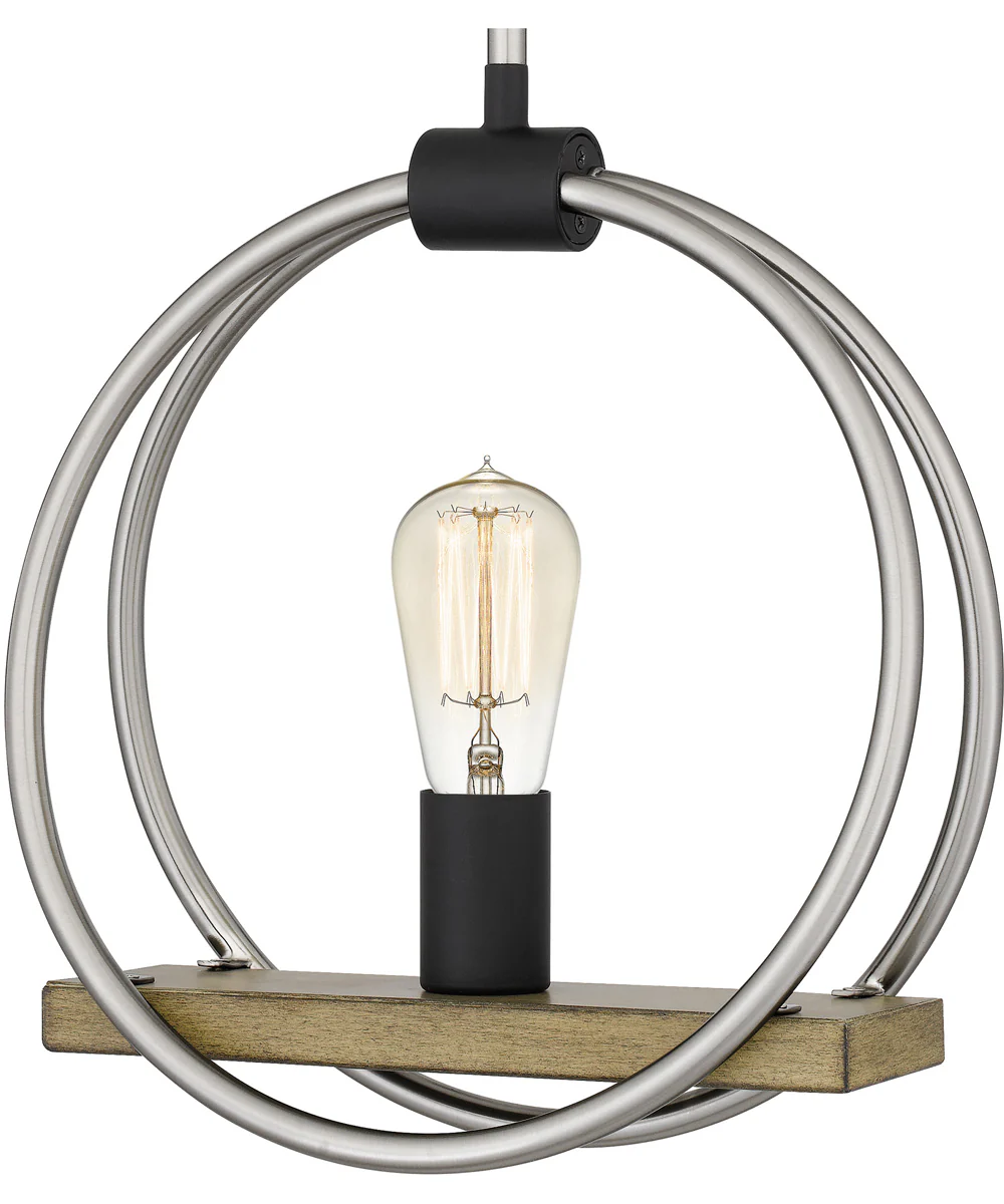 Sterling Small 1-light Mini Pendant Brushed Nickel - Image 6