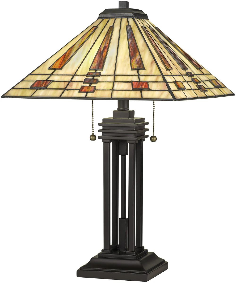 Stevie Small 2-light Table Lamp Western Bronze - Image 2