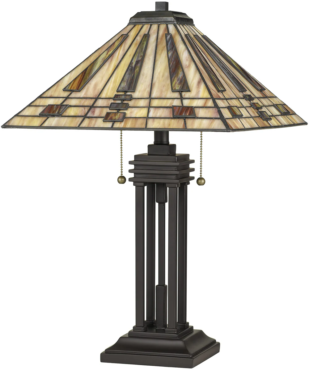 Stevie Small 2-light Table Lamp Western Bronze - Image 3