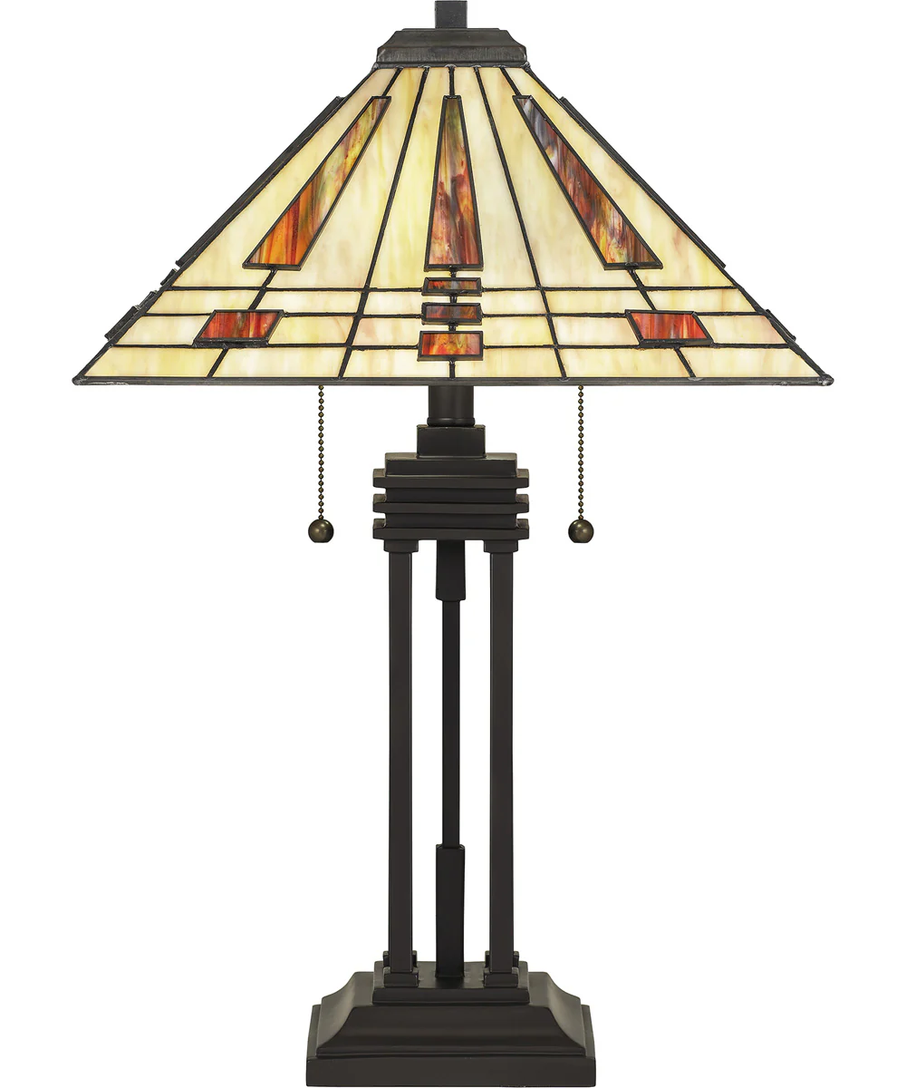 Stevie Small 2-light Table Lamp Western Bronze - Image 4