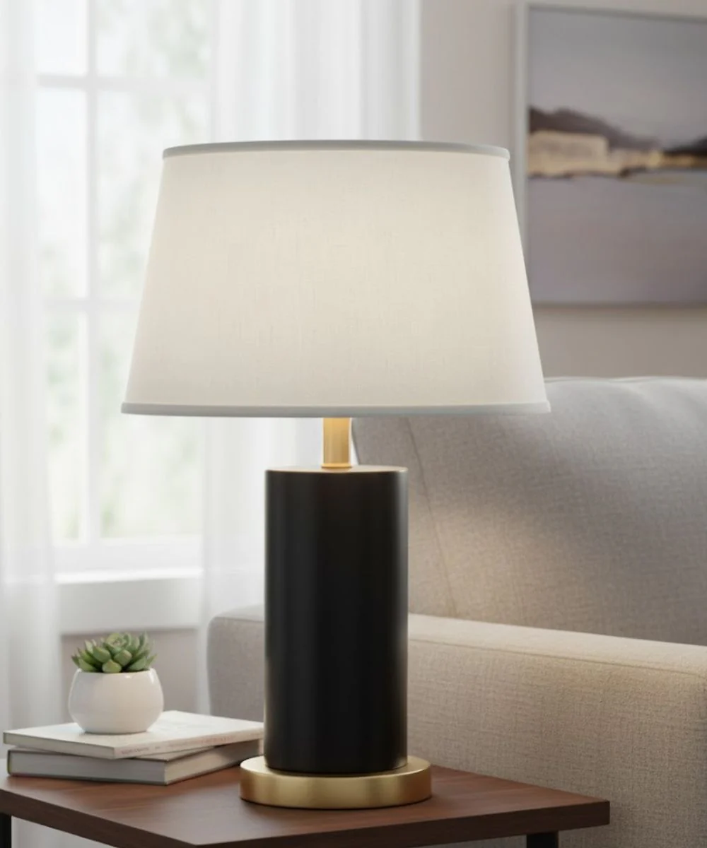 13x16x10 Pearl Supreme Satin Tapered Drum Hardback Lampshade - Image 2