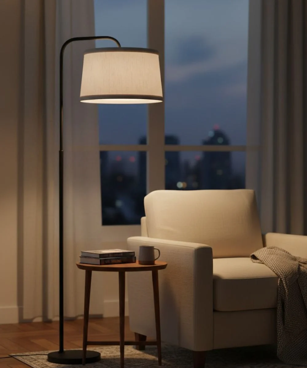 14x16x10 Global White Tapered Drum Hardback Lampshade - Image 2