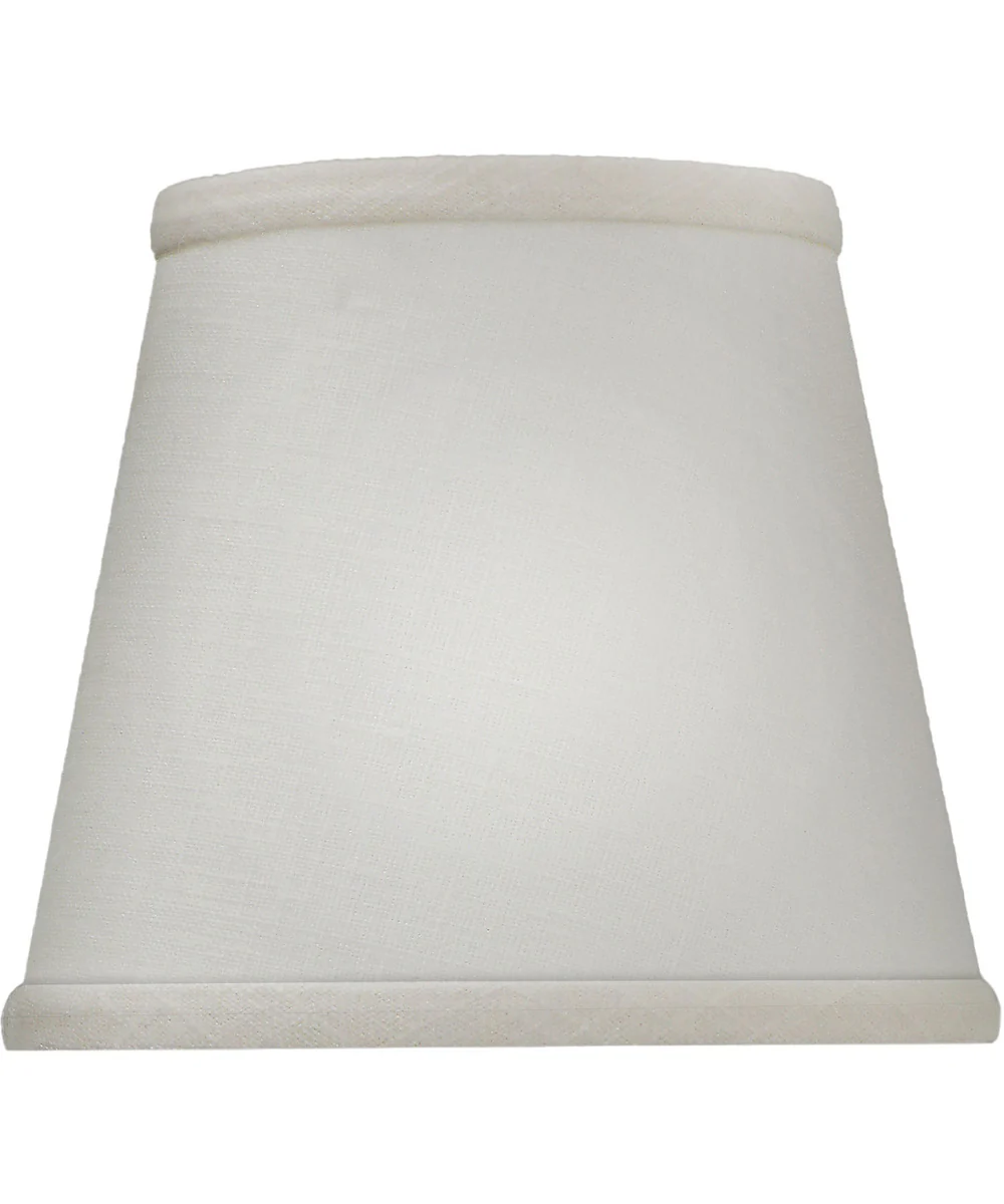 4x6x5 Cream Aberdeen Empire Candelabra Hardback Lampshade