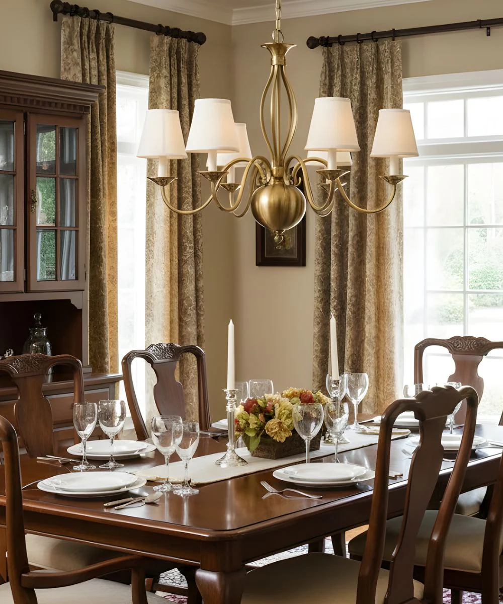 4x6x5 Cream Aberdeen Empire Candelabra Hardback Lampshade - Image 2