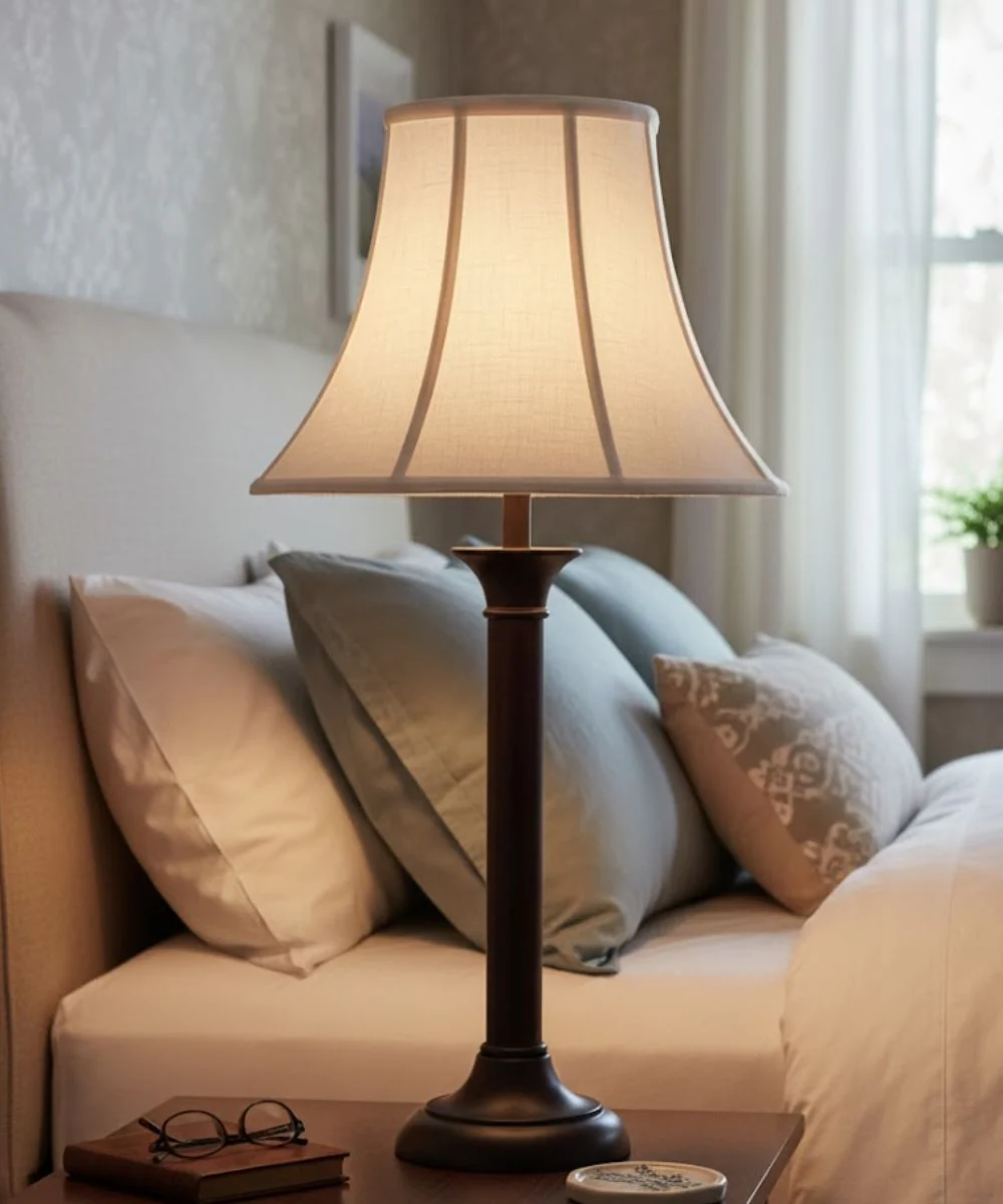 8x15x11 Cream Aberdeen Bell Softback Lampshade - Image 2