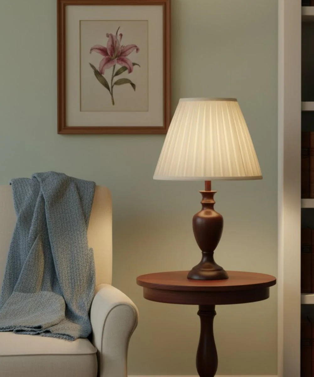 8x16x12 Ivory Shadow Box Pleat Empire Softback Lampshade - Image 2