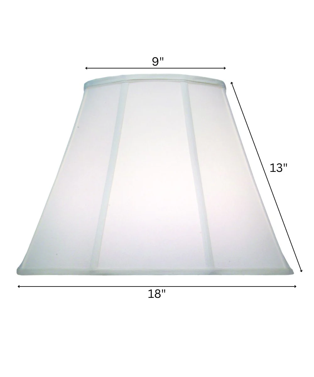 9x18x13 Off White Shadow Empire Softback Lampshade - Image 3