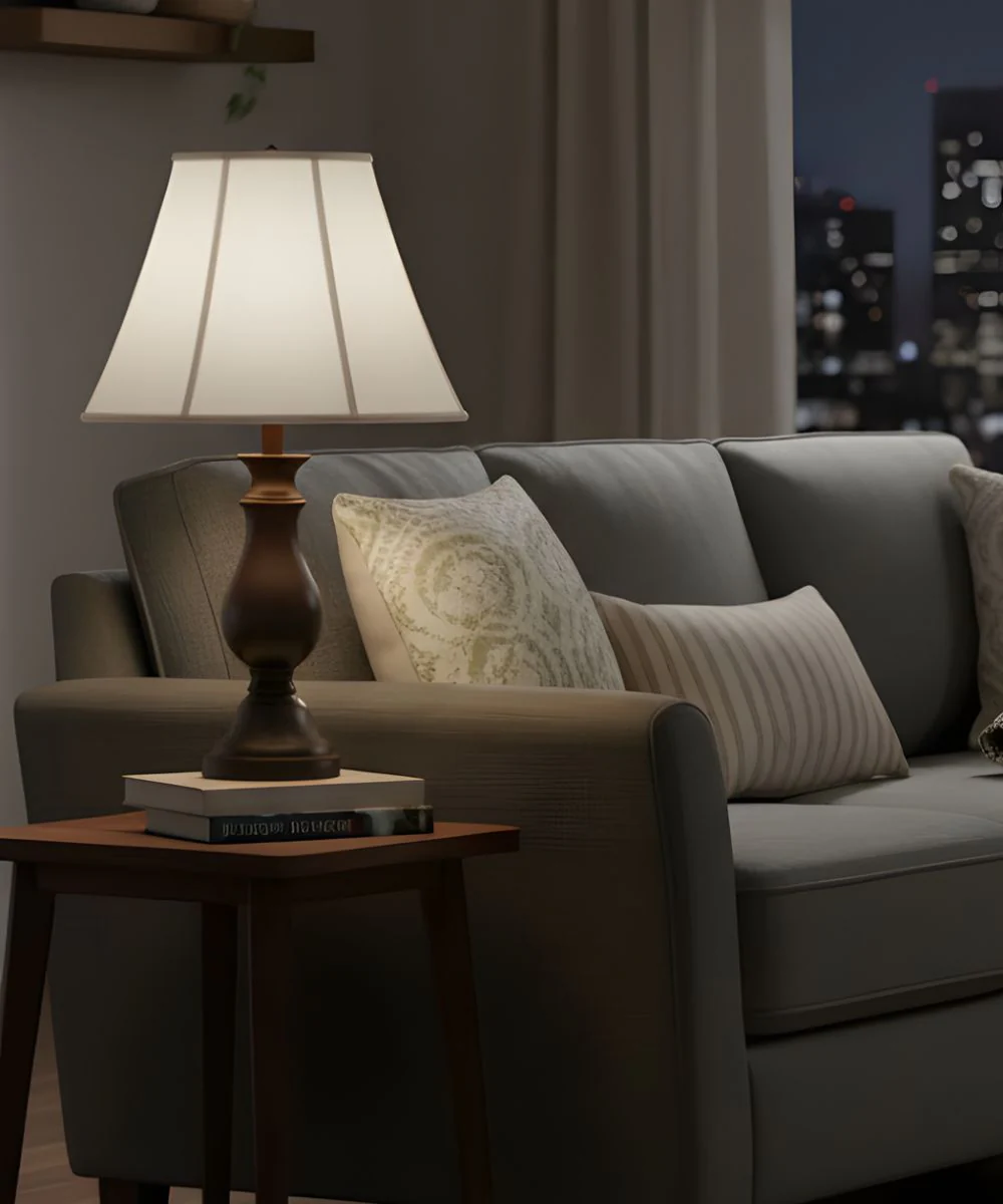 9x18x13 Oyster Silksheen Empire Softback Lampshade - Image 2