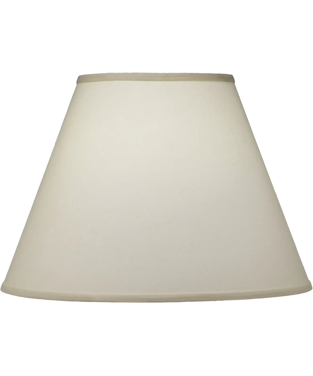 9x18x13 Parchment Butcher Linen Empire Hardback Lampshade