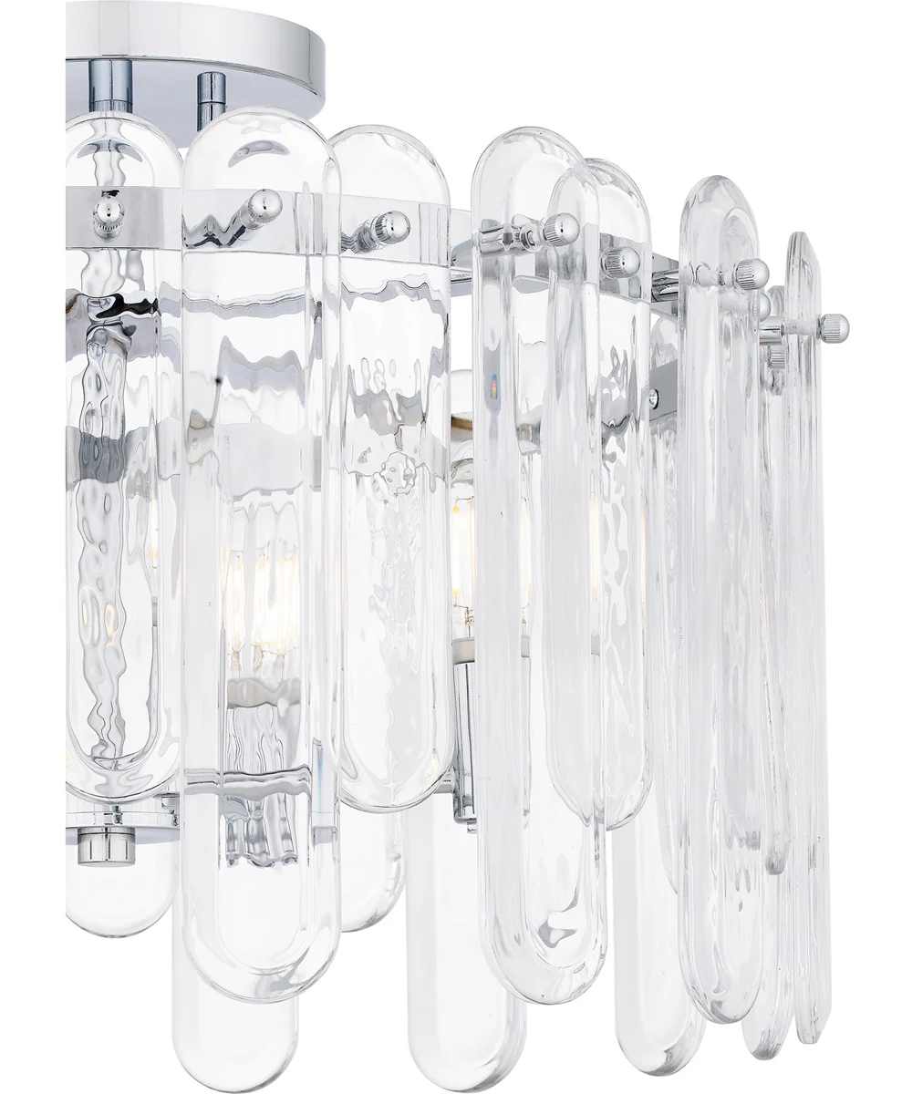 Stiles Large 5-light Semi Flush Mount Polished Chrome - Image 5