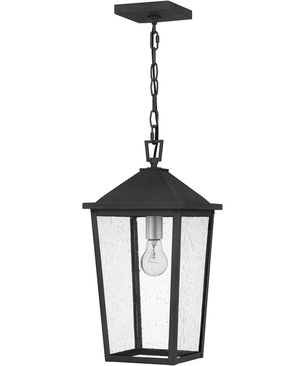 Stoneleigh Large 1-light Outdoor Pendant Light  Coastal Armour Aluminum Mottled Black - Image 3