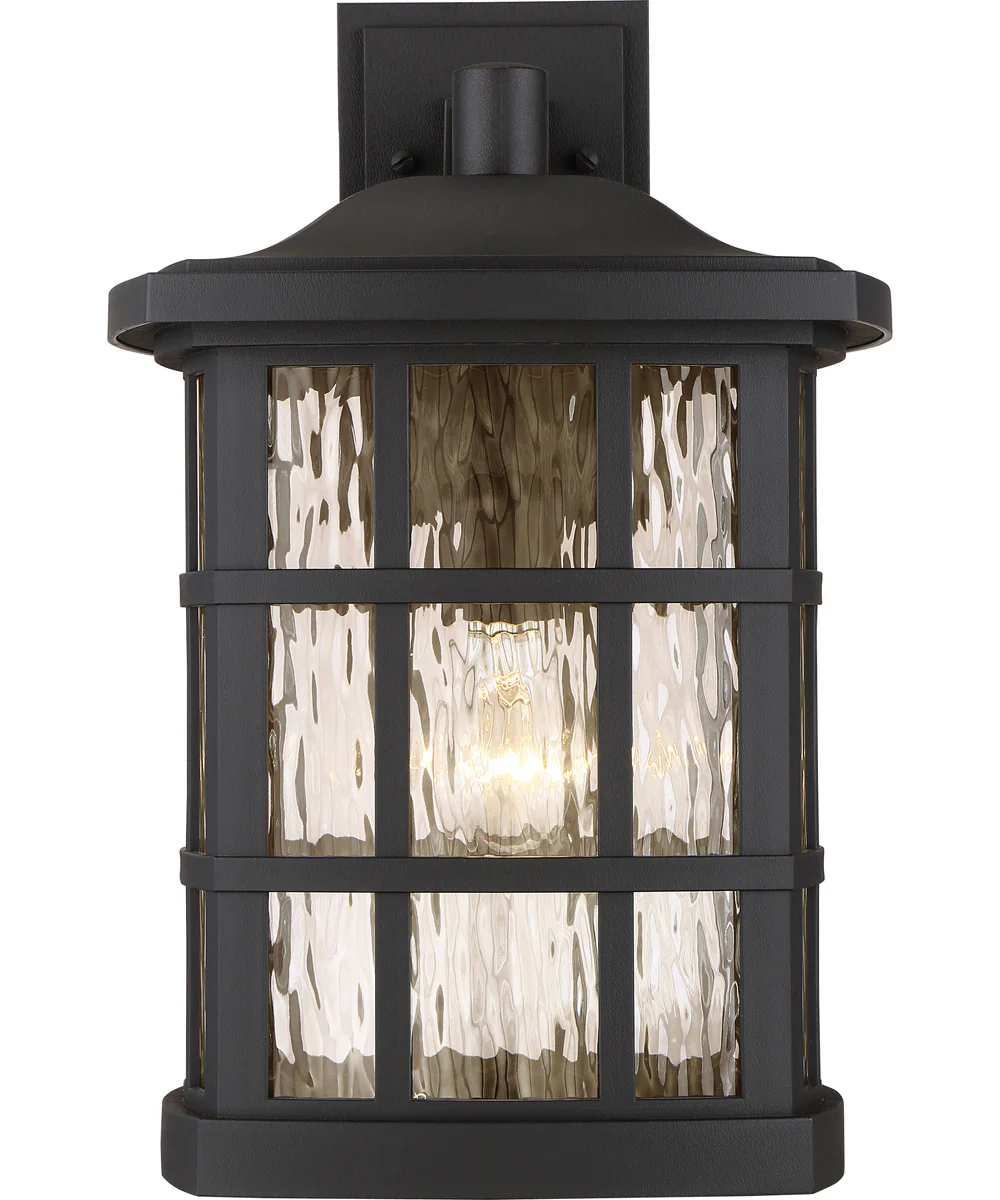 Stonington Extra Large 1-light Outdoor Wall Light  Coastal Armour Mystic Black - Image 4