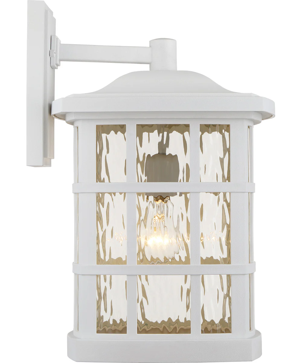 Stonington Extra Large 1-light Outdoor Wall Light  Coastal Armour White Lustre - Image 5