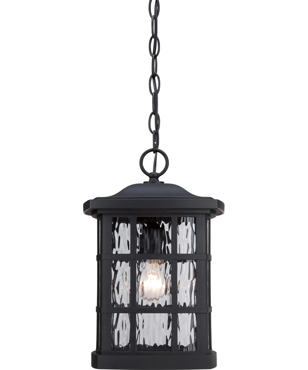 Stonington Large 1-light Outdoor Pendant Light  Coastal Armour Mystic Black - Image 4