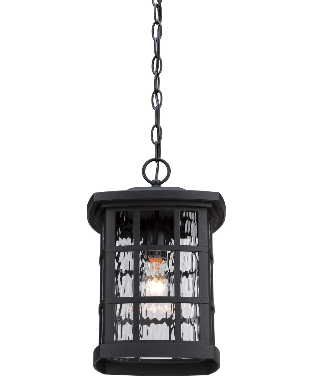 Stonington Large 1-light Outdoor Pendant Light  Coastal Armour Mystic Black - Image 5