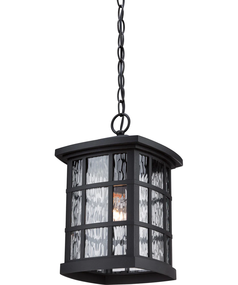 Stonington Large 1-light Outdoor Pendant Light  Coastal Armour Mystic Black - Image 6