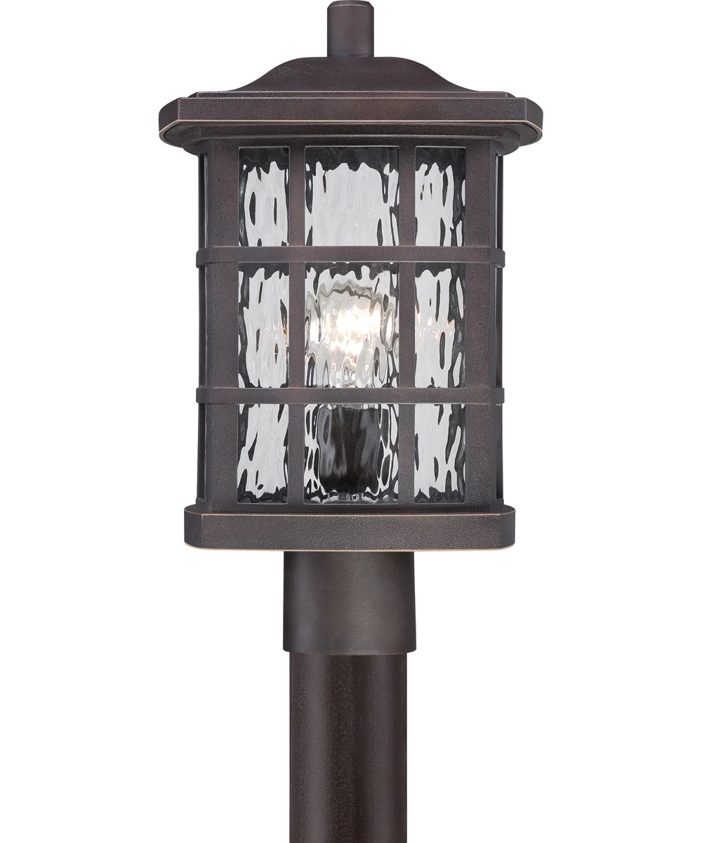 Stonington Large 1-light Outdoor Post Light  Coastal Armour Palladian Bronze - Image 4