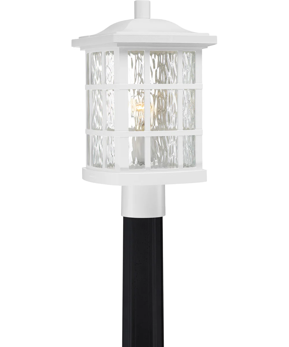 Stonington Large 1-light Outdoor Post Light  Coastal Armour White Lustre - Image 2