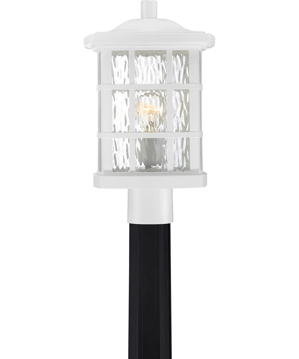 Stonington Large 1-light Outdoor Post Light  Coastal Armour White Lustre - Image 5