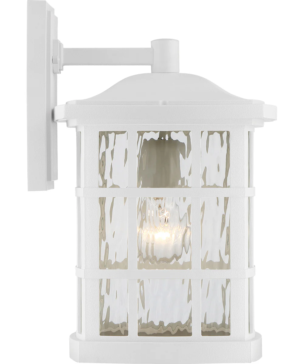 Stonington Large 1-light Outdoor Wall Light  Coastal Armour White Lustre - Image 5