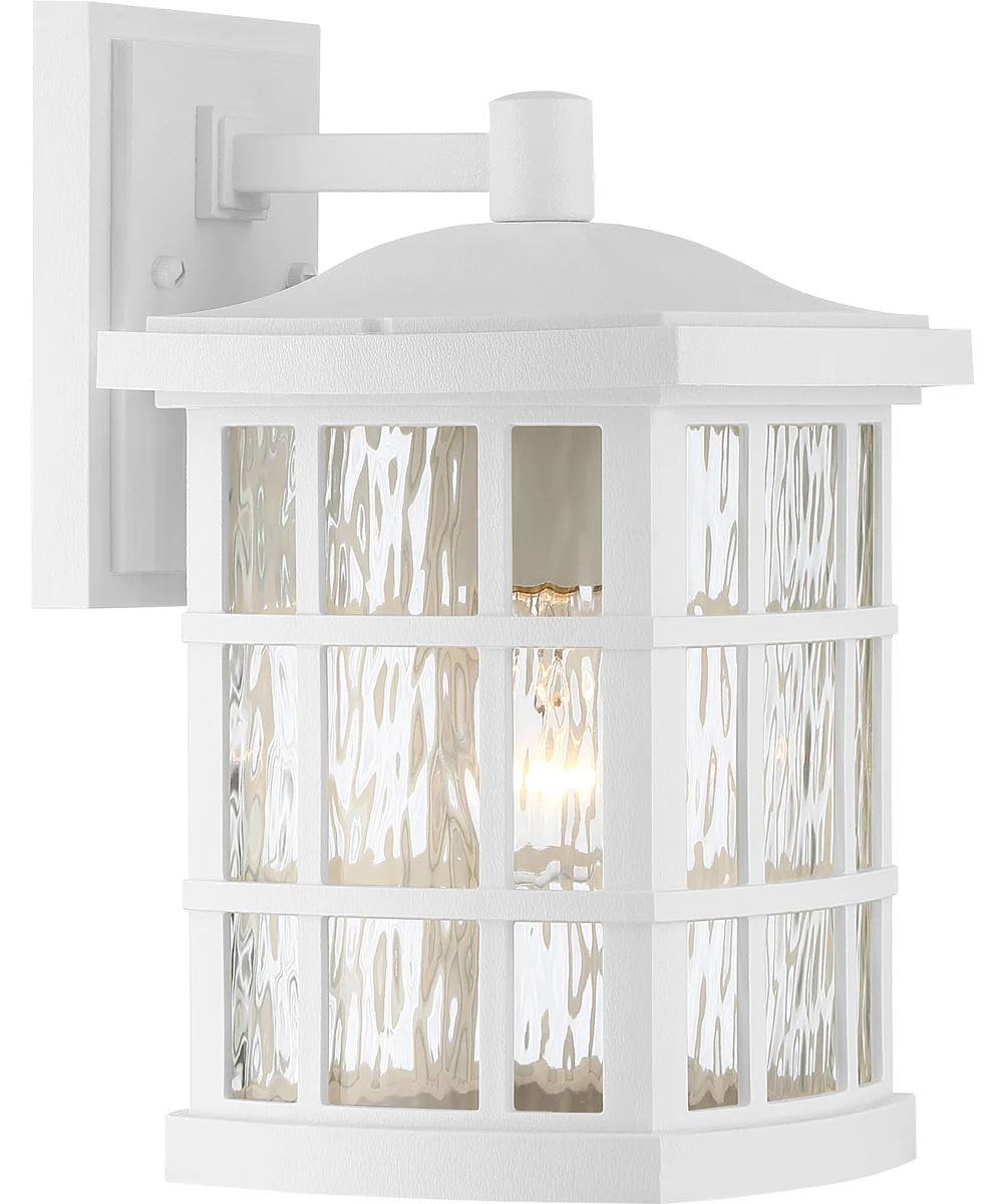 Stonington Medium 1-light Outdoor Wall Light  Coastal Armour White Lustre - Image 2