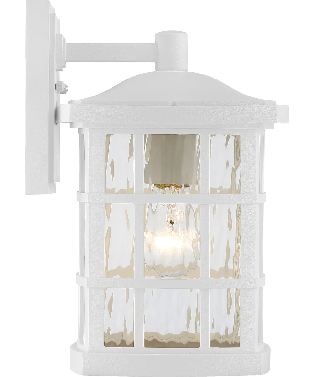 Stonington Medium 1-light Outdoor Wall Light  Coastal Armour White Lustre - Image 5