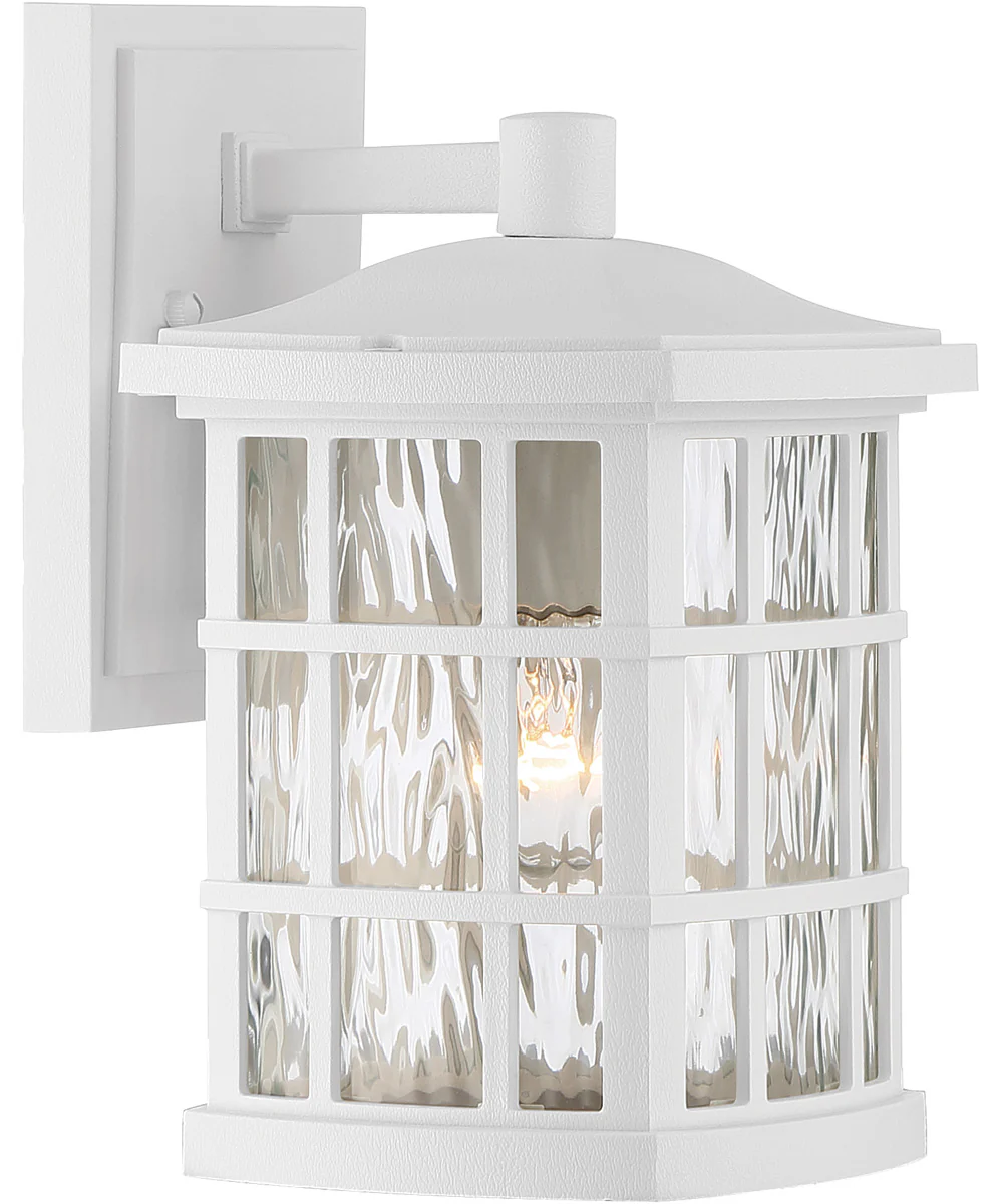 Stonington Small 1-light Outdoor Wall Light  Coastal Armour White Lustre - Image 2