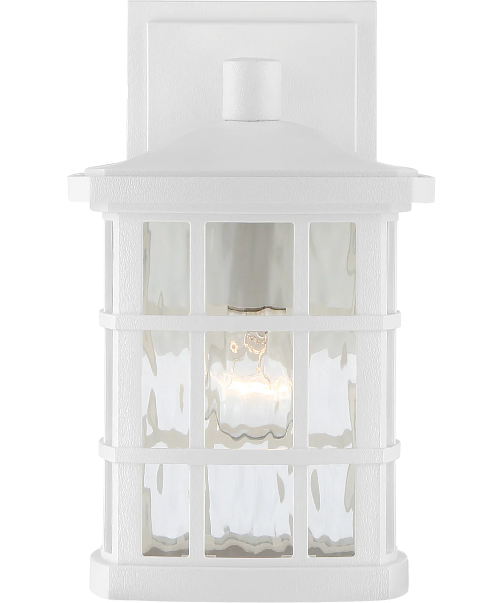 Stonington Small 1-light Outdoor Wall Light  Coastal Armour White Lustre - Image 4