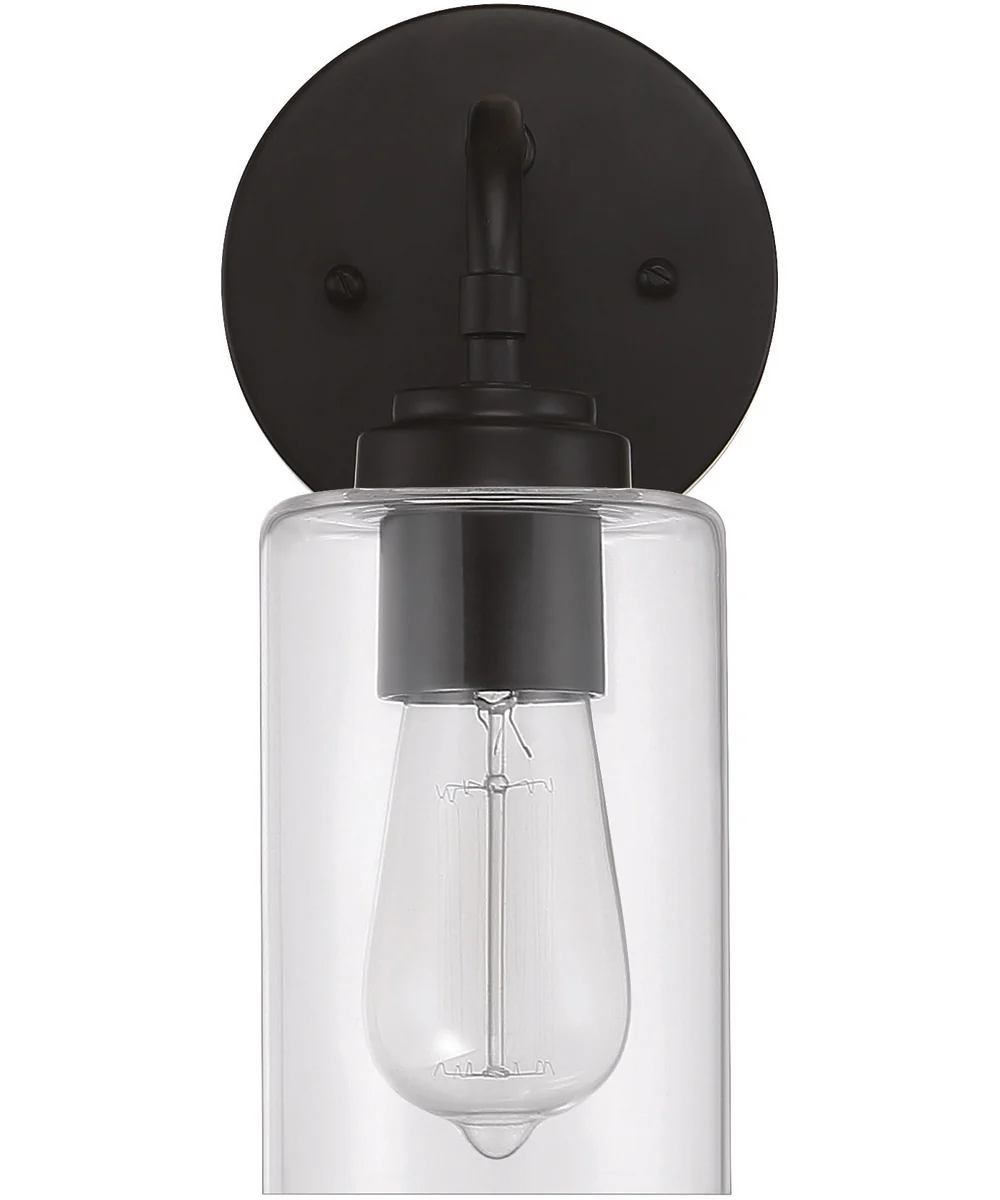 Stowe 1-Light Wall Sconce Flat Black - Image 3