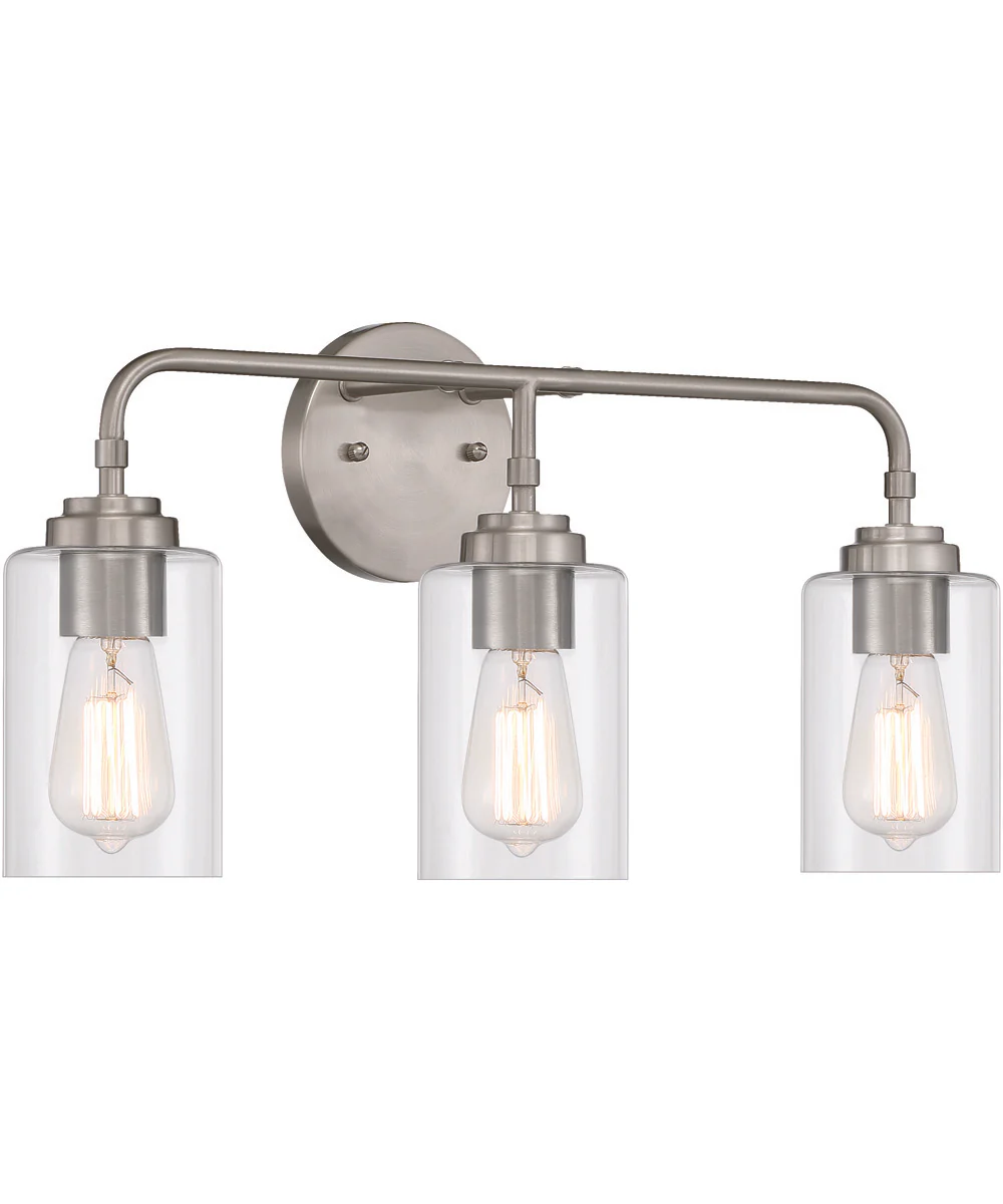 Stowe 3-Light Vanity Brushed Polished Nickel - Image 2