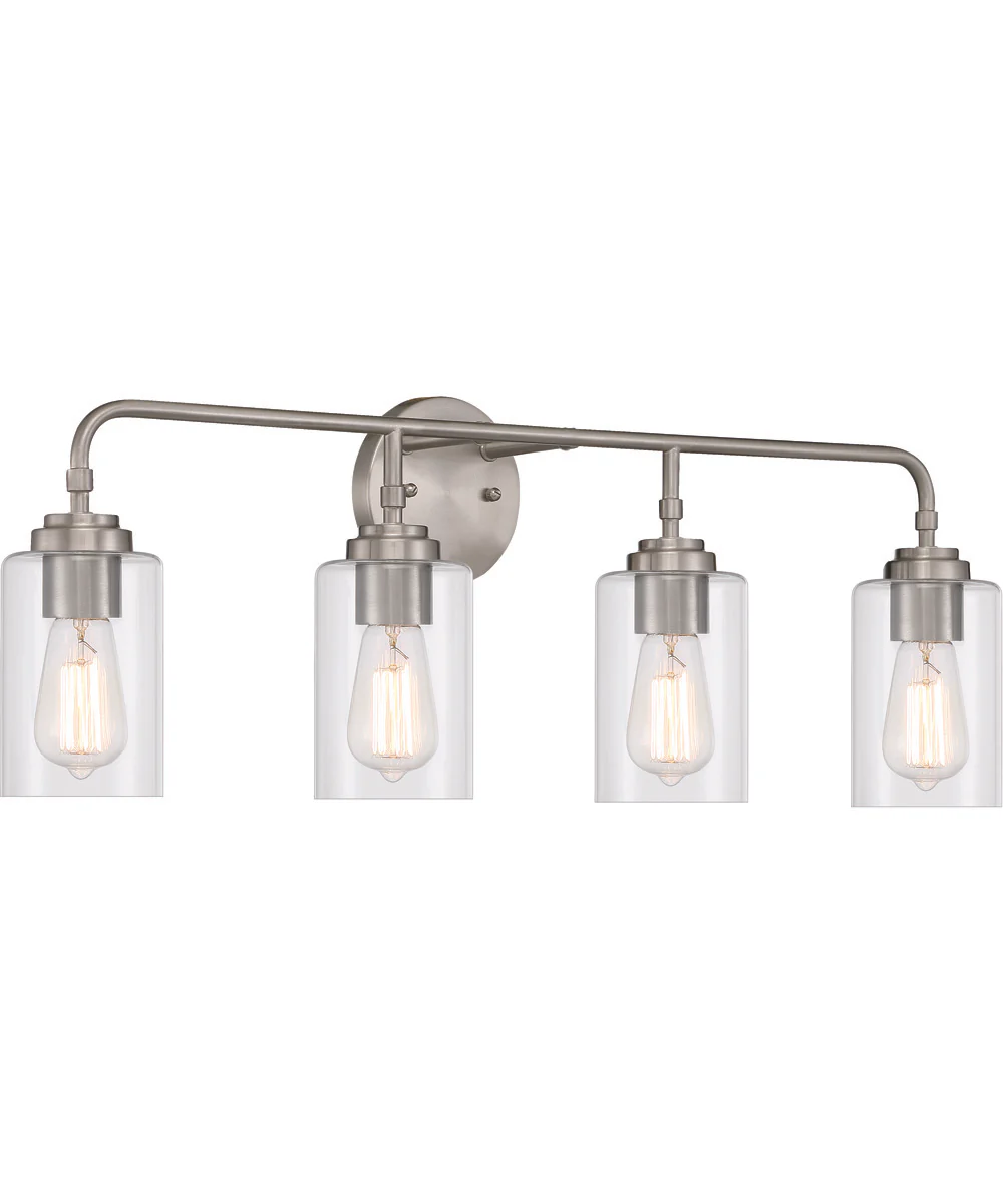 Stowe 4-Light Vanity Brushed Polished Nickel - Image 2