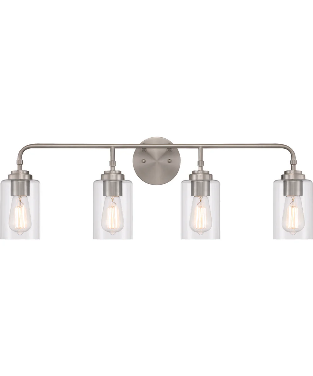 Stowe 4-Light Vanity Brushed Polished Nickel - Image 4