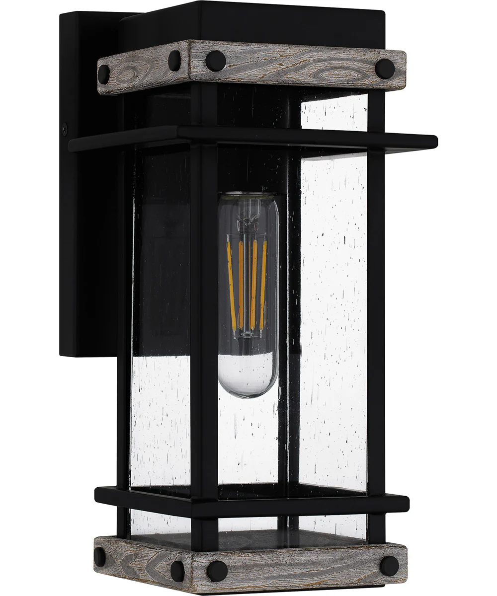 Strader Small 1-light Outdoor Wall Light Matte Black - Image 2