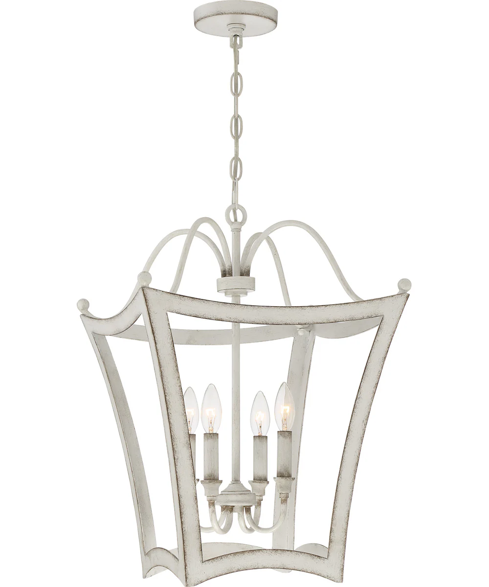 Summerford 4-light Pendant Antique White - Image 2
