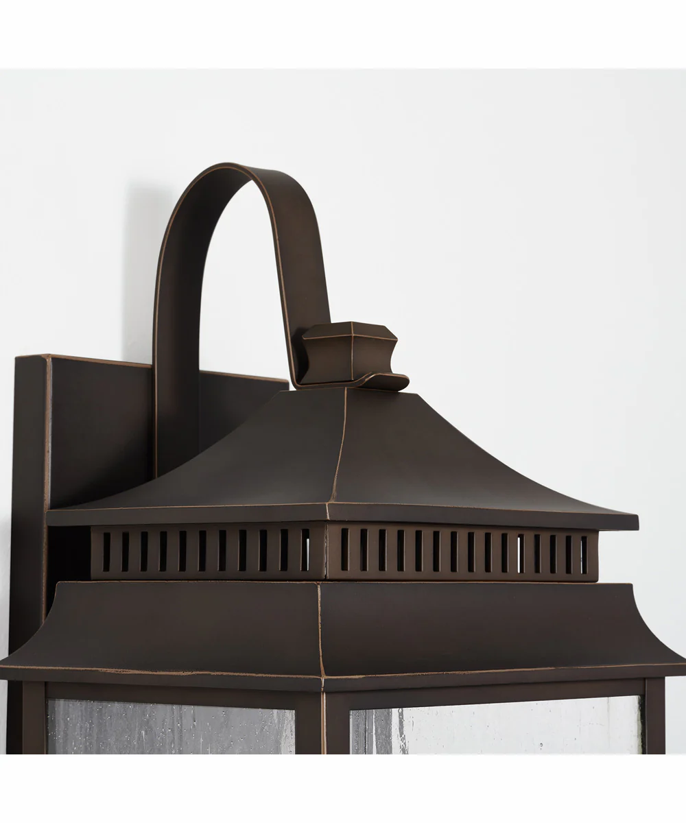 Sutter Creek 3-Light Outdoor Wall-Lantern Rain or Shine - Oiled Bronze - Image 2