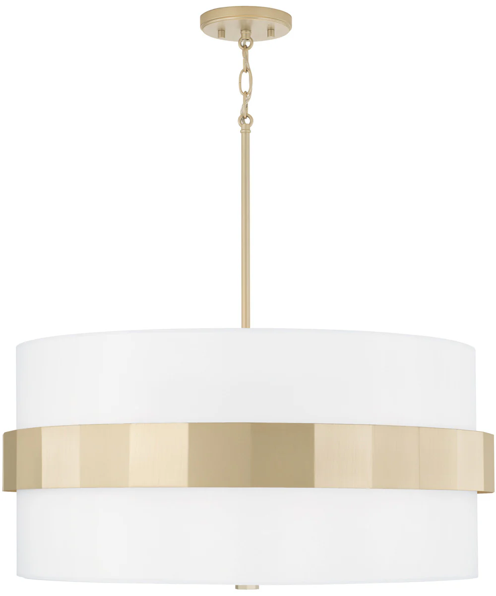 Sutton 4-Light Pendant Soft Gold