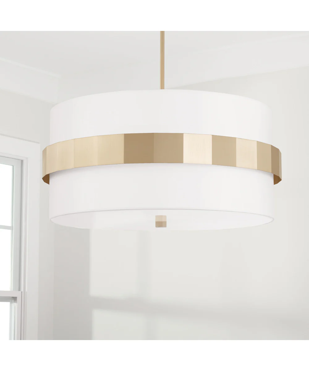 Sutton 4-Light Pendant Soft Gold - Image 2