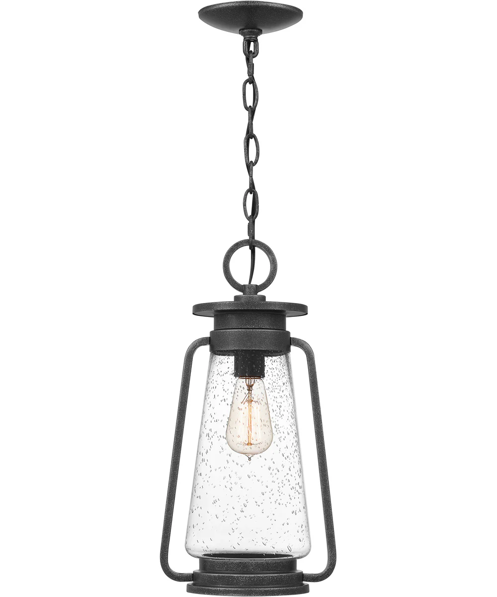Sutton Small 1-light Mini Pendant Speckled Black - Image 4