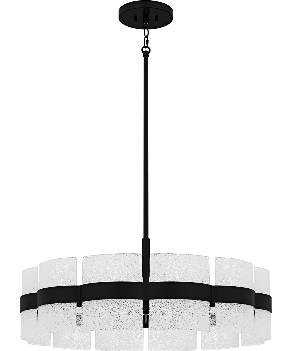 Sweeney 6-light Pendant Matte Black - Image 2