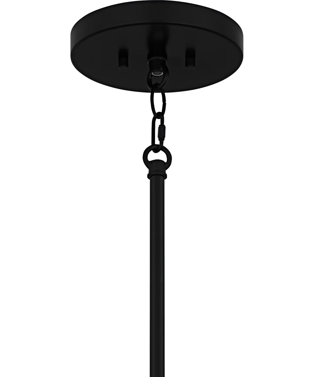 Sweeney 6-light Pendant Matte Black - Image 6
