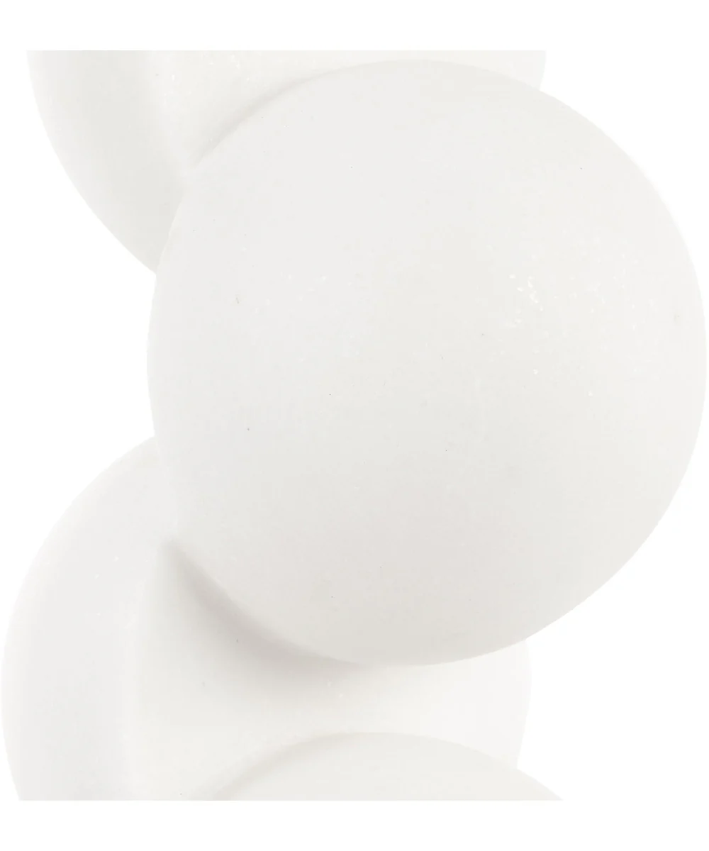 Symmetry White Sculptures Set of 2 - Image 5