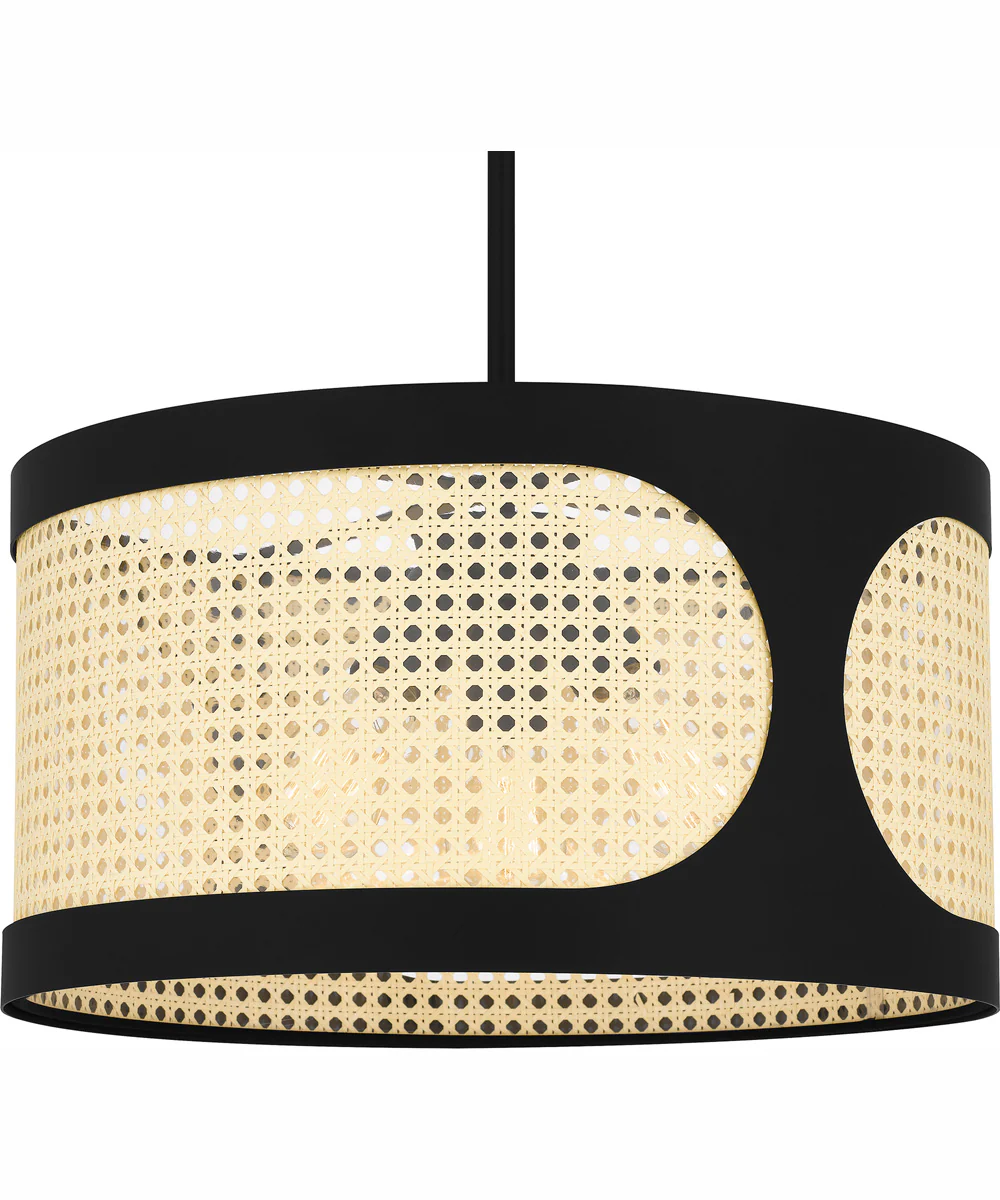 Syrah Large 3-light Pendant Matte Black - Image 6