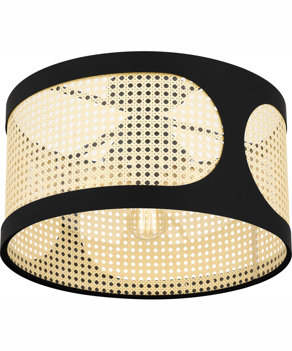 Syrah Large 3-light Semi Flush Mount Matte Black - Image 5