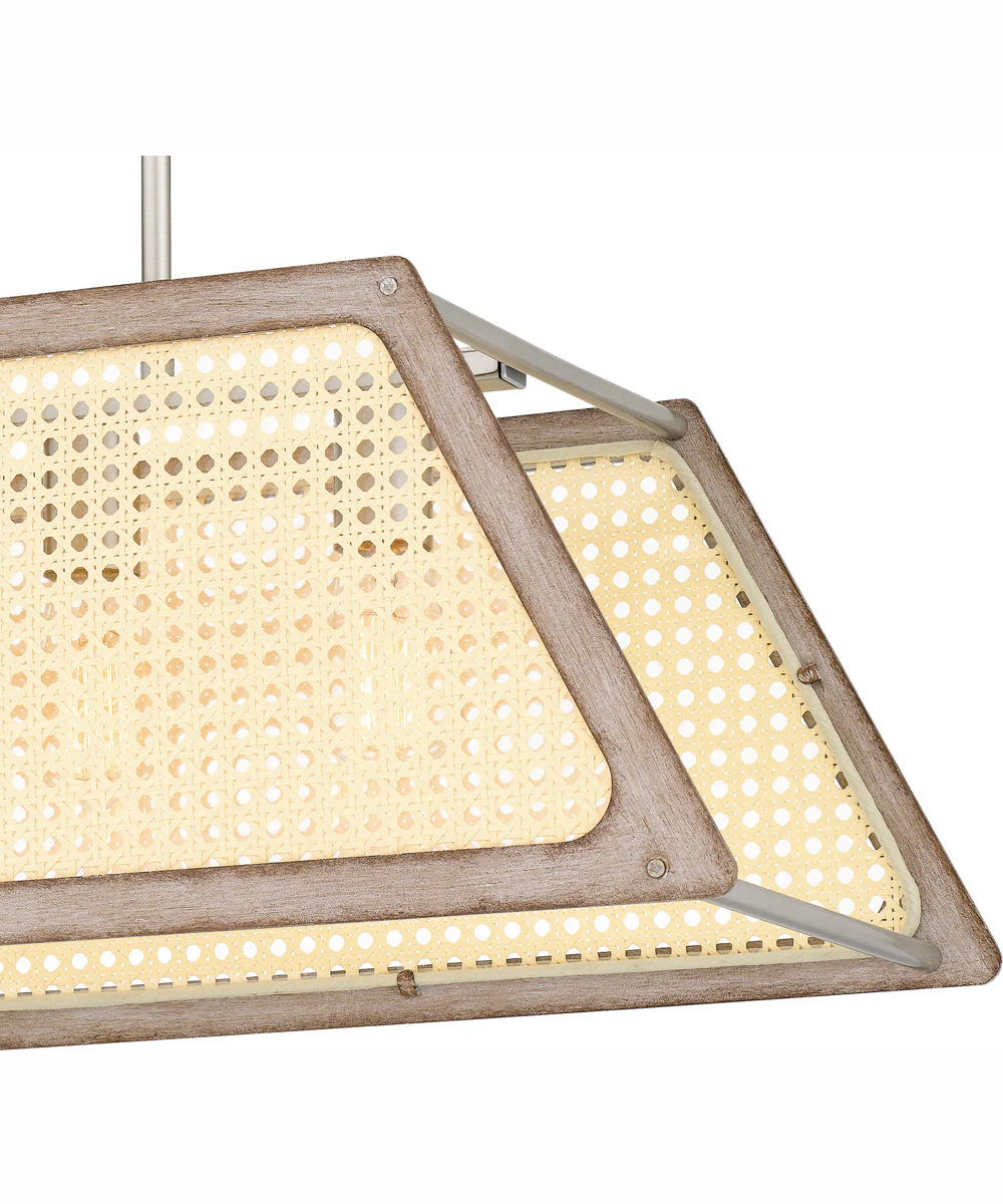 Syrah Medium 5-light Island Light Brushed Nickel - Image 7