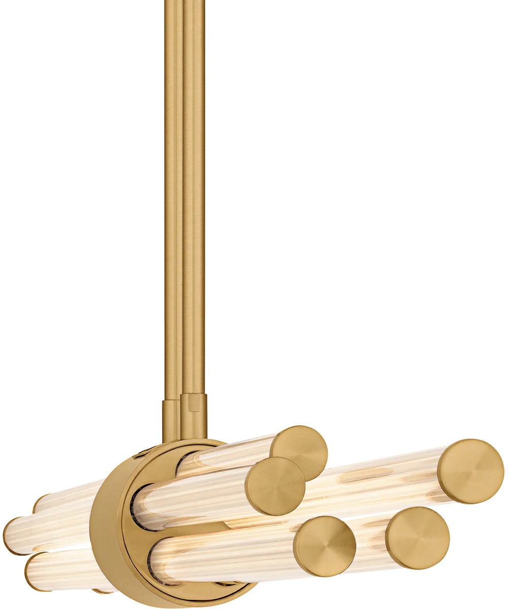 Talbott Large Island Light Brushed Gold - Image 5