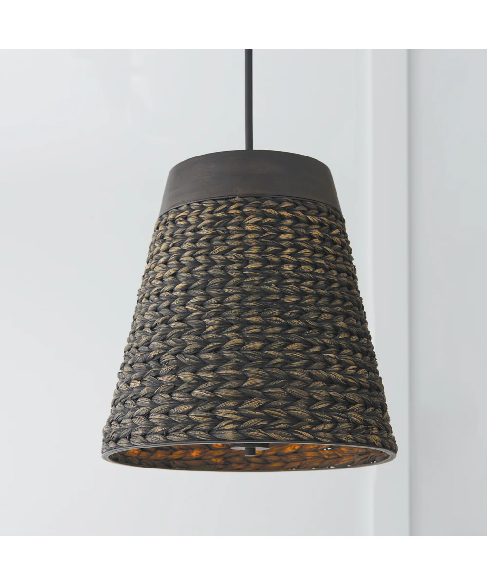 Tallulah 4-Light Pendant Charcoal Wash - Image 3