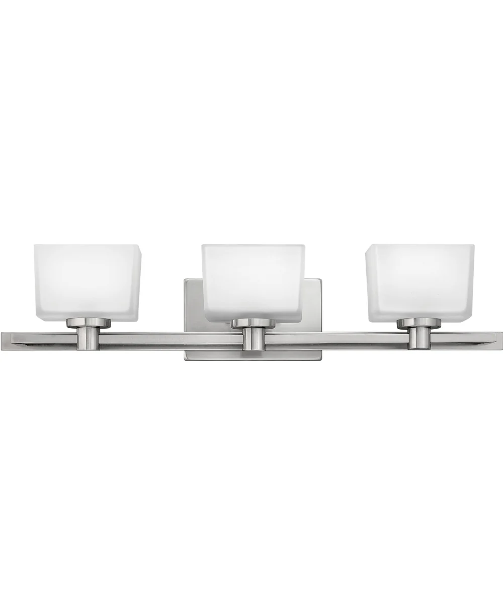 Taylor 3-Light LED Vanity in Brushed Nickel
