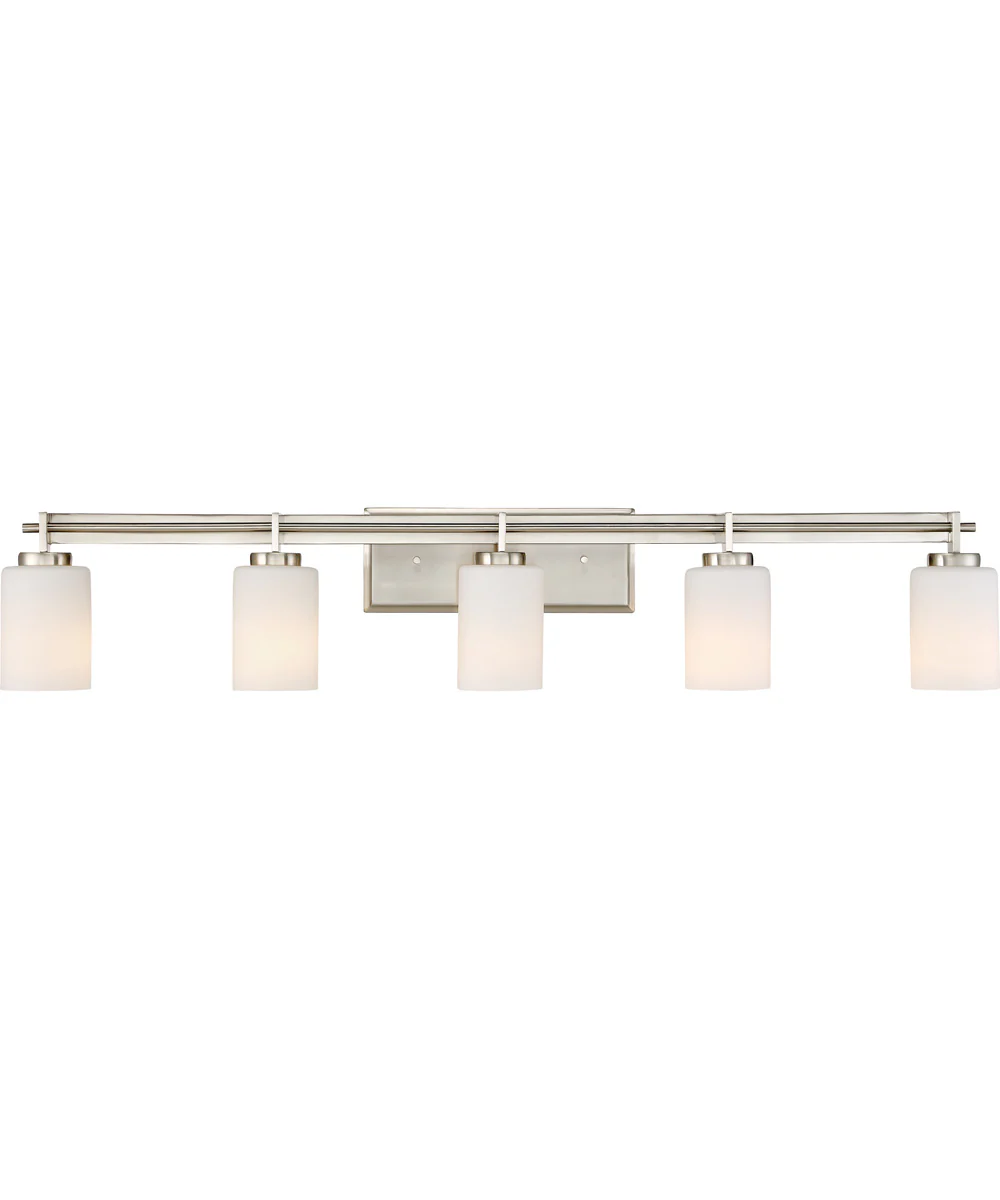 Taylor 5-light Bath Light Brushed Nickel - Image 2